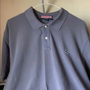 Vineyard vines gray polo